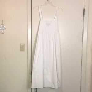 Banana Republic white midi sundress never worn